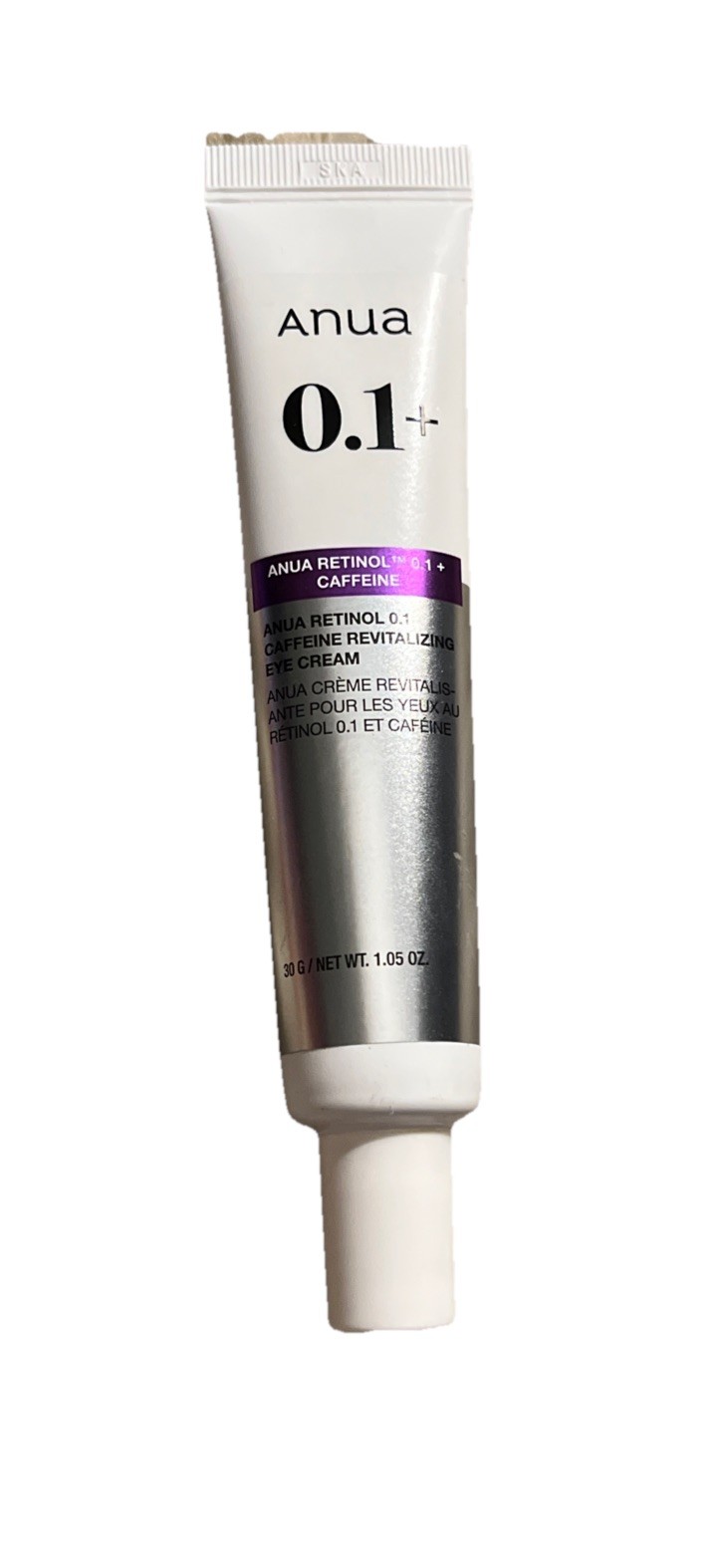 ANUA Retinol 0.1% Caffeine Eye Cream, Hydrating, Dark Circles, Fine Lines 30g