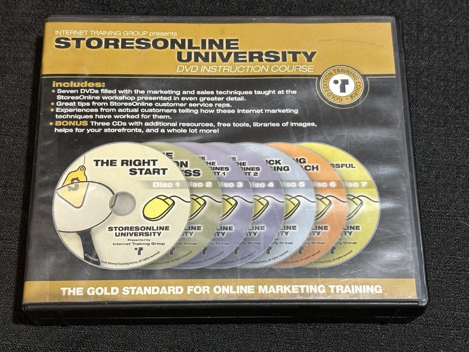 Storesonline University Online Sales Training Course (7DVD / 3 CD) 