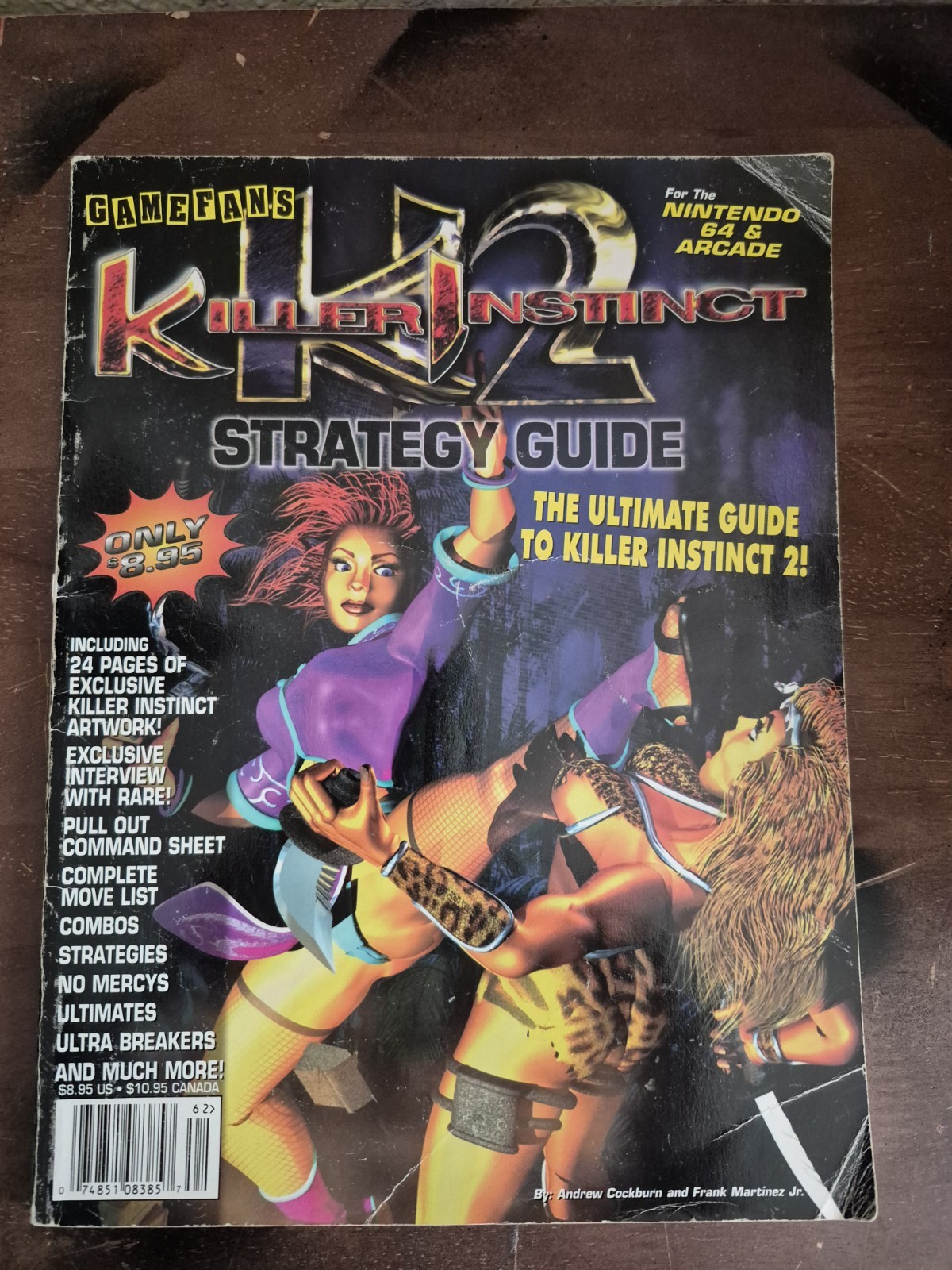 Killer Instinct 2 & 1 Strategy guides Including Comic Book