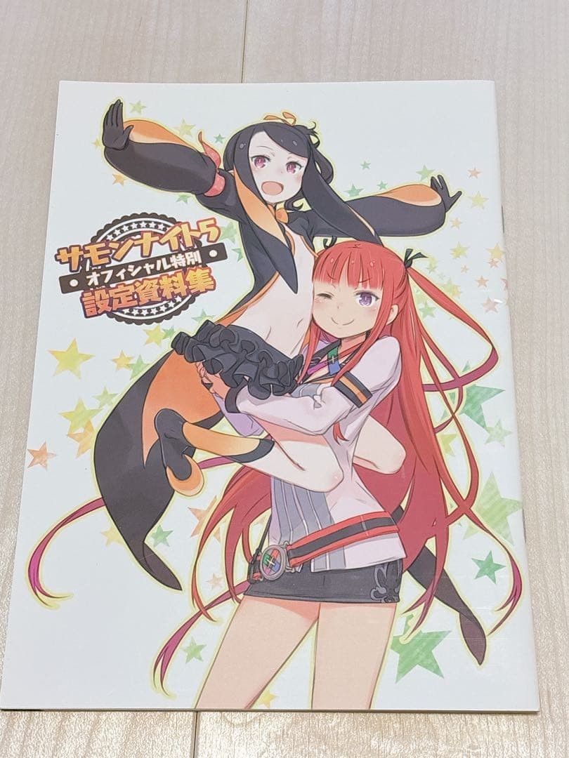 Summon Night 5 Official Illustration Collection PSP Bonus Book Excellent