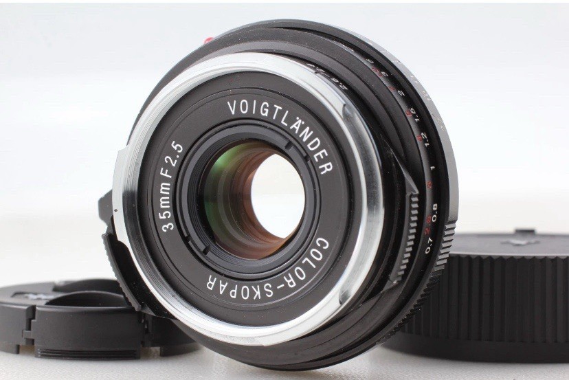 35mm Voigtlander Color Skopar F2.5 P II VM Lens for Leica M Mount