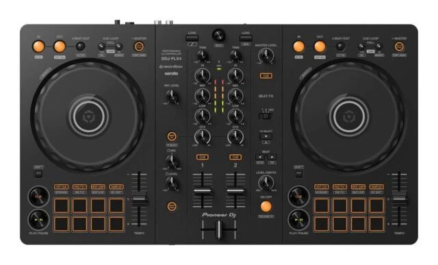 Pioneer DJ DDJ-FLX4 2-Channel DJ Controller Rekordbox Serato USB