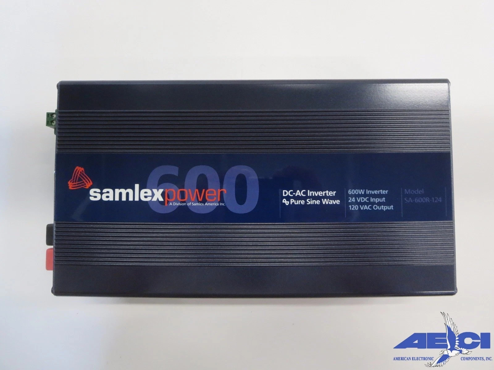 Samlex SA600R124 DC-AC Power Inverter, 600W, 24V Input, New, Fast Ship