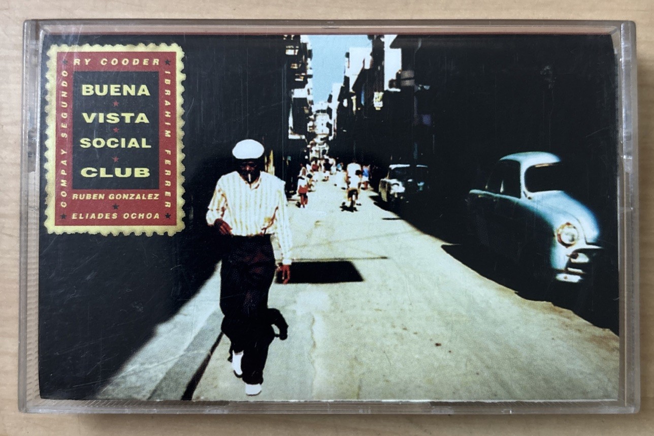 Buena Vista Social Club Ry Cooder Cassette Tape 1997 Nonesuch Records Very Good