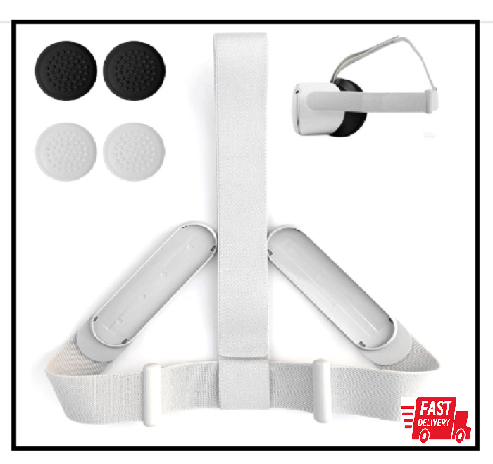 Original Head Strap for Oculus Quest 2 Headset, Replacement Headstrap for Meta Q