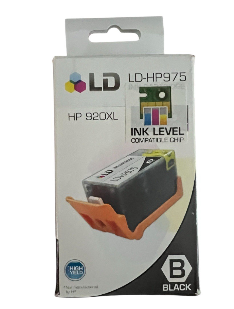 LD-HP975 Black Ink Cartridge HP 920XL  Office jet 6000|6500|7000 Exp. 11/2012