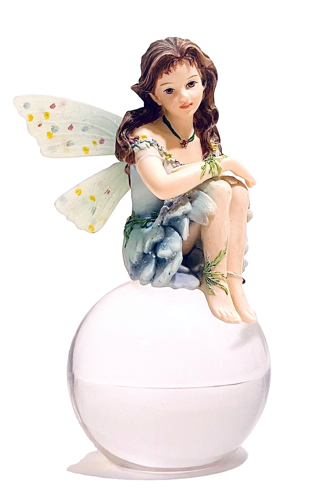 Faerie Glen Meadowshine Bubble 5" Fairy Figurine 2008 Retired FGB7807 No Box
