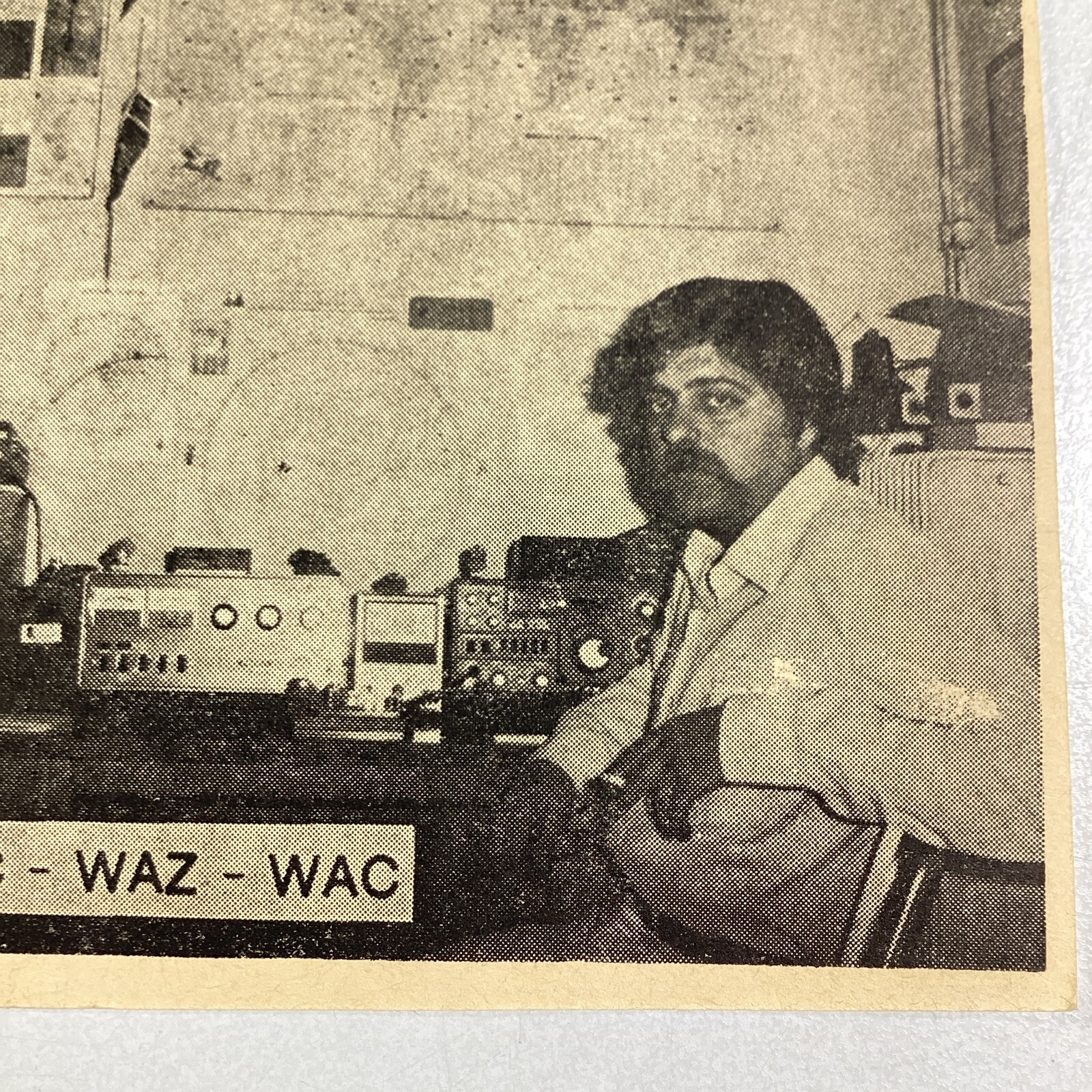 Greece QSL Radio Card 1980 Athens Janos Darkadakis Agrinioy Dodecanese