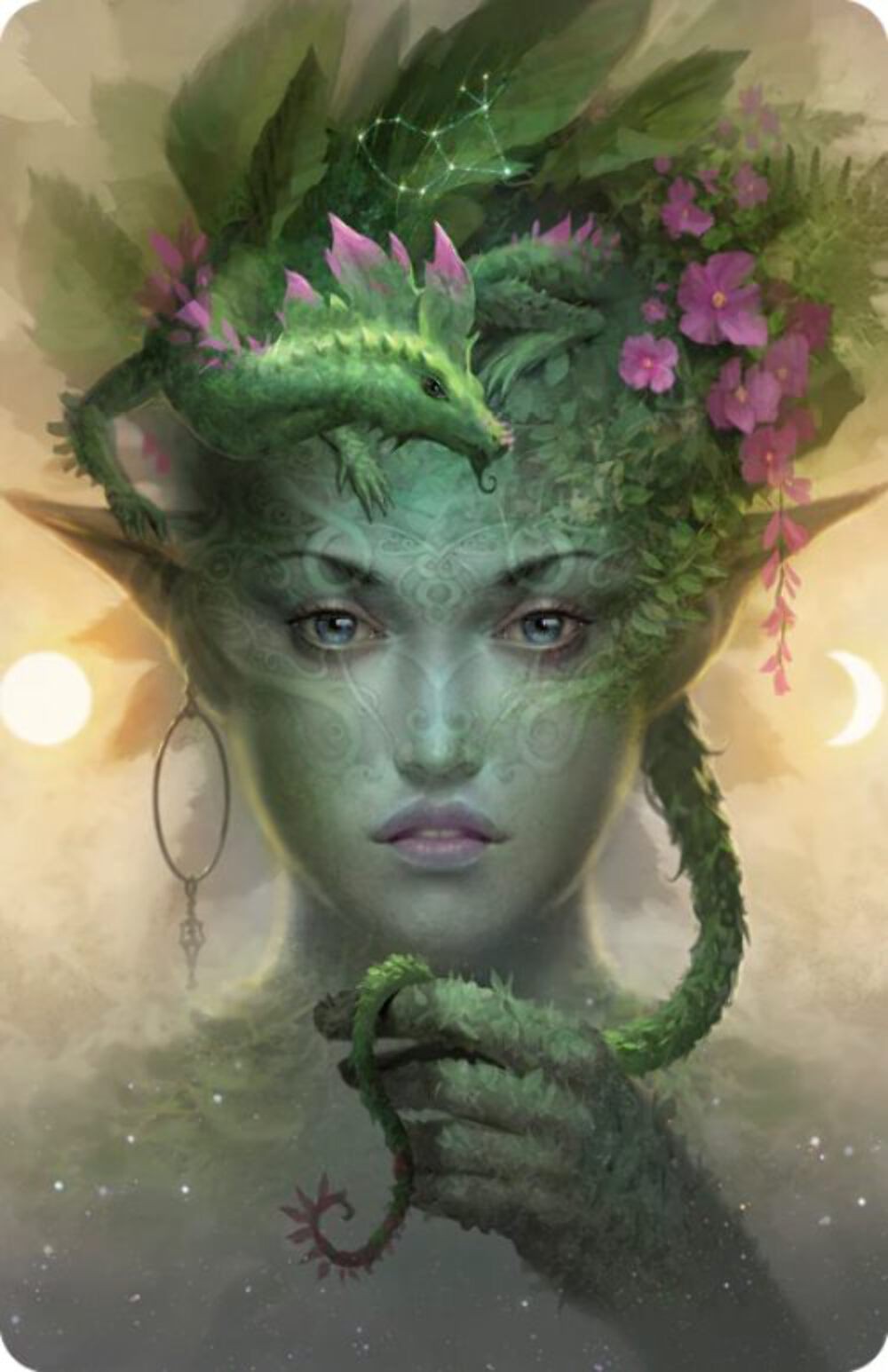 Magnet Hare 85X55 Mm Fantasy Lo Scarabeo By Paolo Barbieri Star Dragons Mag10