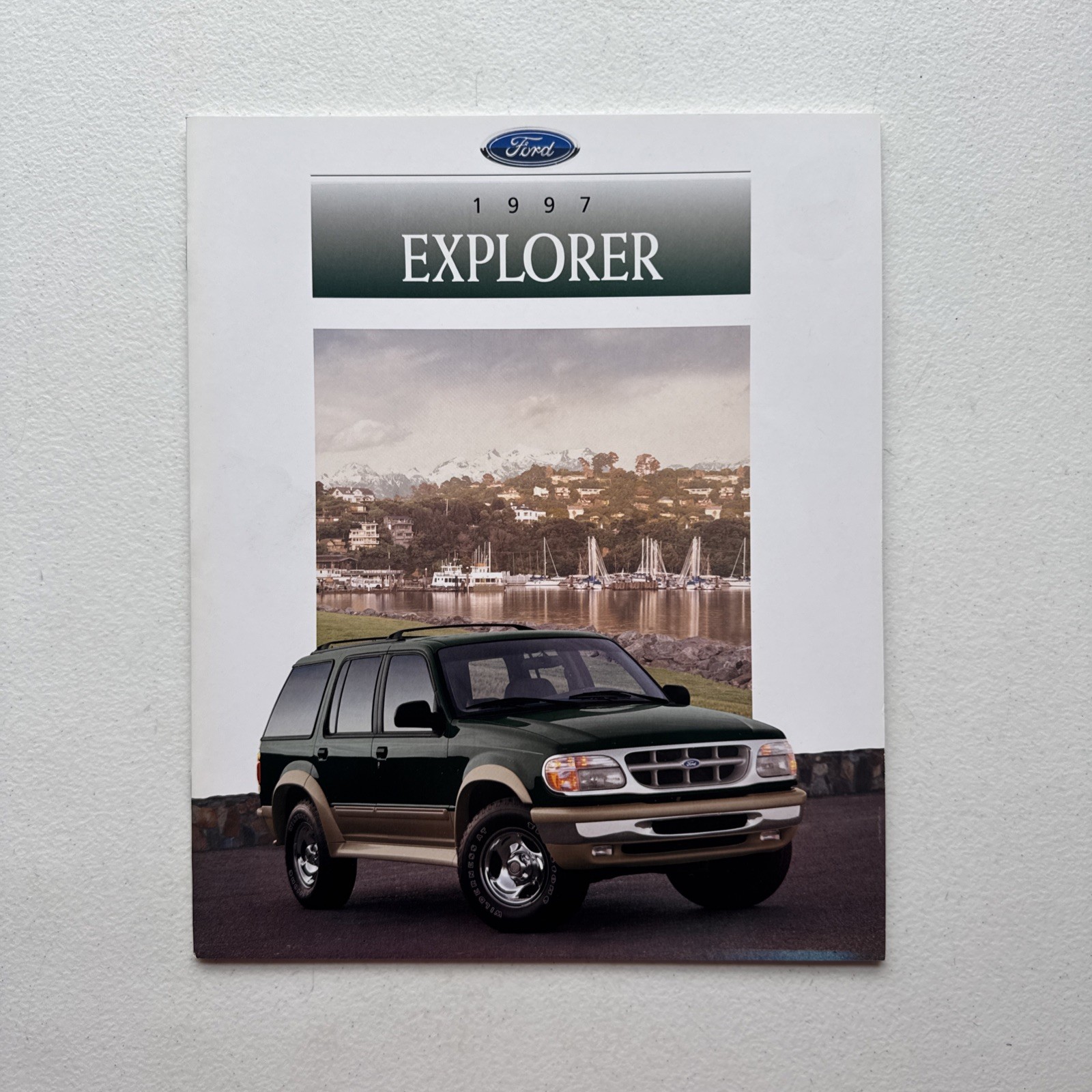 Vintage 1997 Ford Explorer Sales Dealer Catalog