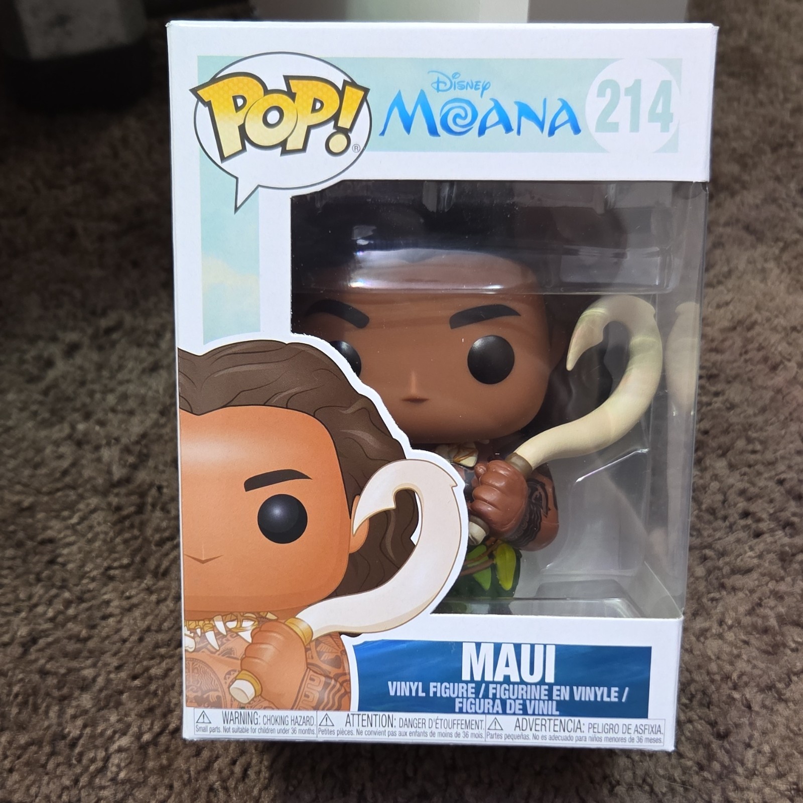 Funko Pop! Vinyl: Disney Moana - Maui #214 Animation Figure Vinyl Figure