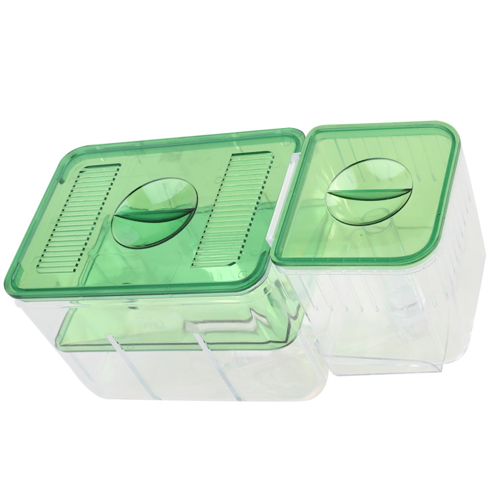 Fish Breeding Tank Automatic Guppy Nursery Tank Small Aquarium Fish Case Baby