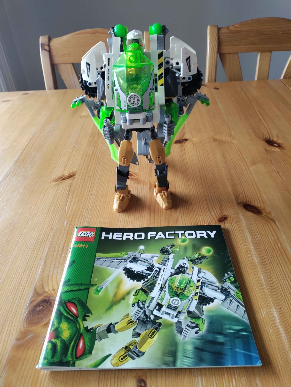 LEGO HERO Factory - Jet Rocka (Set 44014), from 2013. Good Condition.