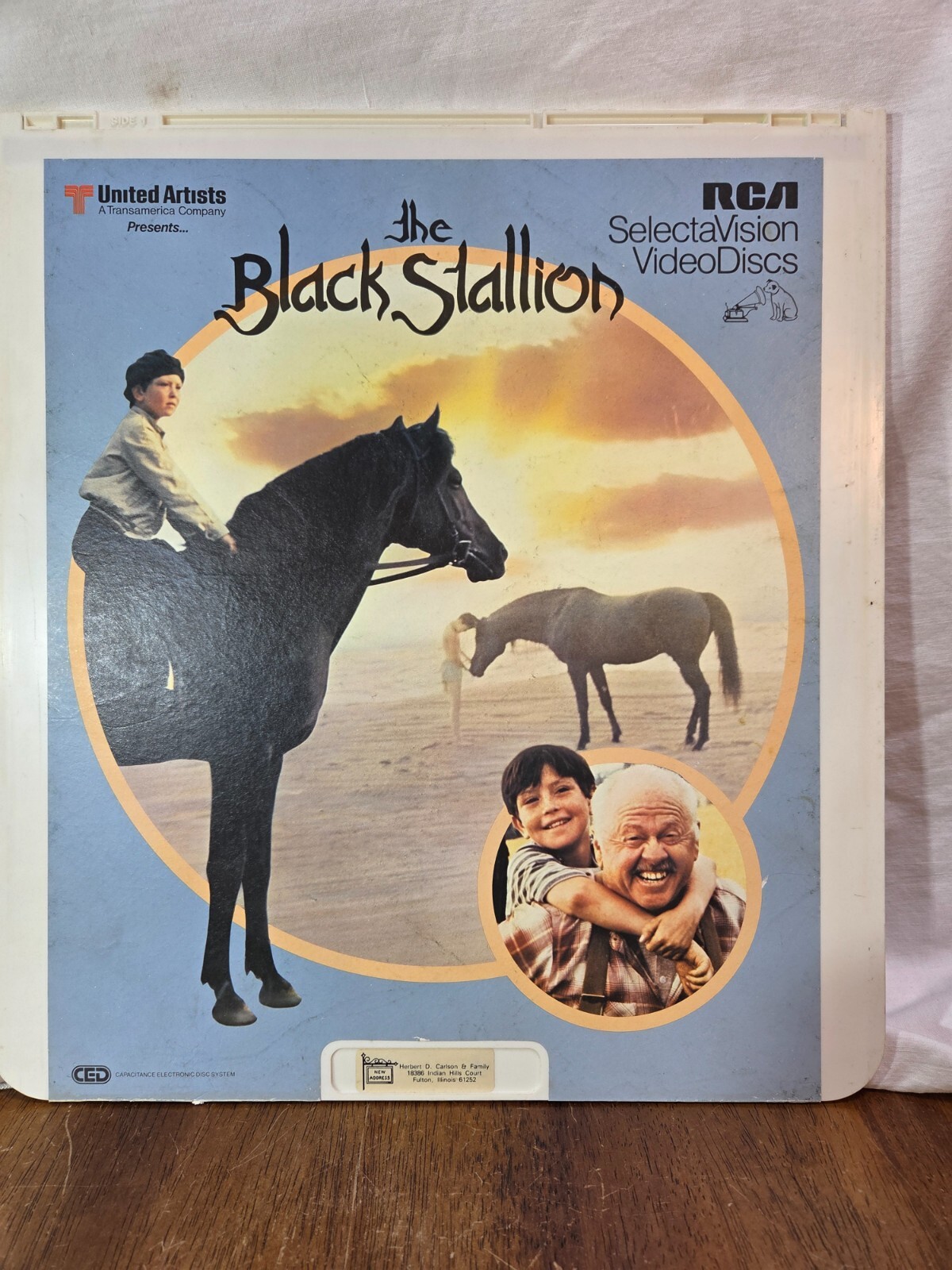 The Black Stallion CED Video Disc