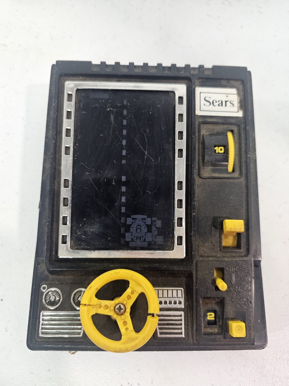 Driving Game simulator vintage Sears Rare Trl1#383 - For Parts NOT WORKING