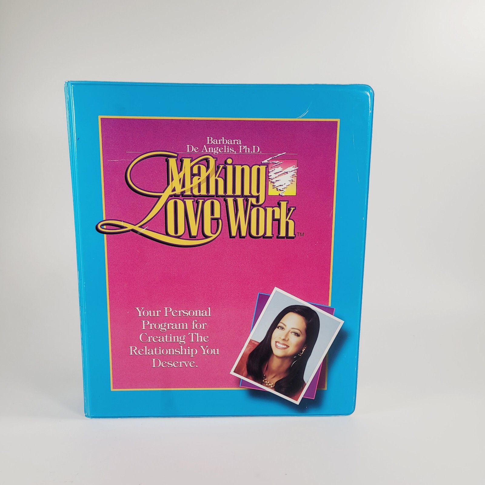 Making Love Work Program Barbara De Angelis 2VHS Tapes, 5 Cassettes, Guide Book
