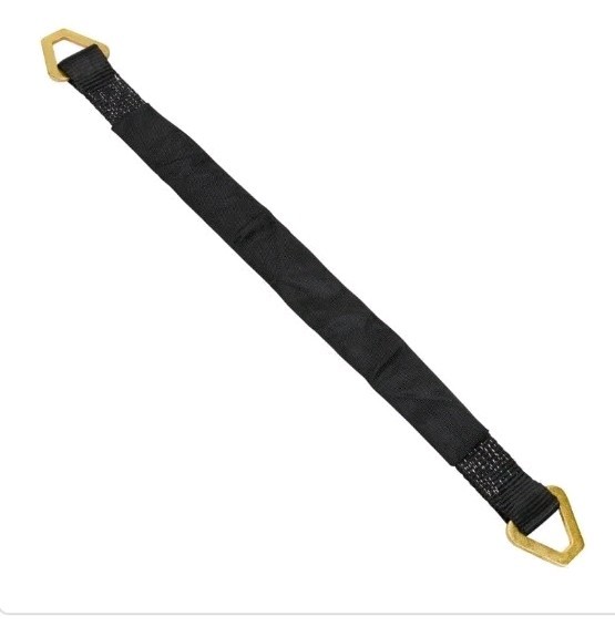 SmartStraps Axle Strap, 31in.L x 2in.W, 10,000-Lb. Capacity, Black, Model# 856