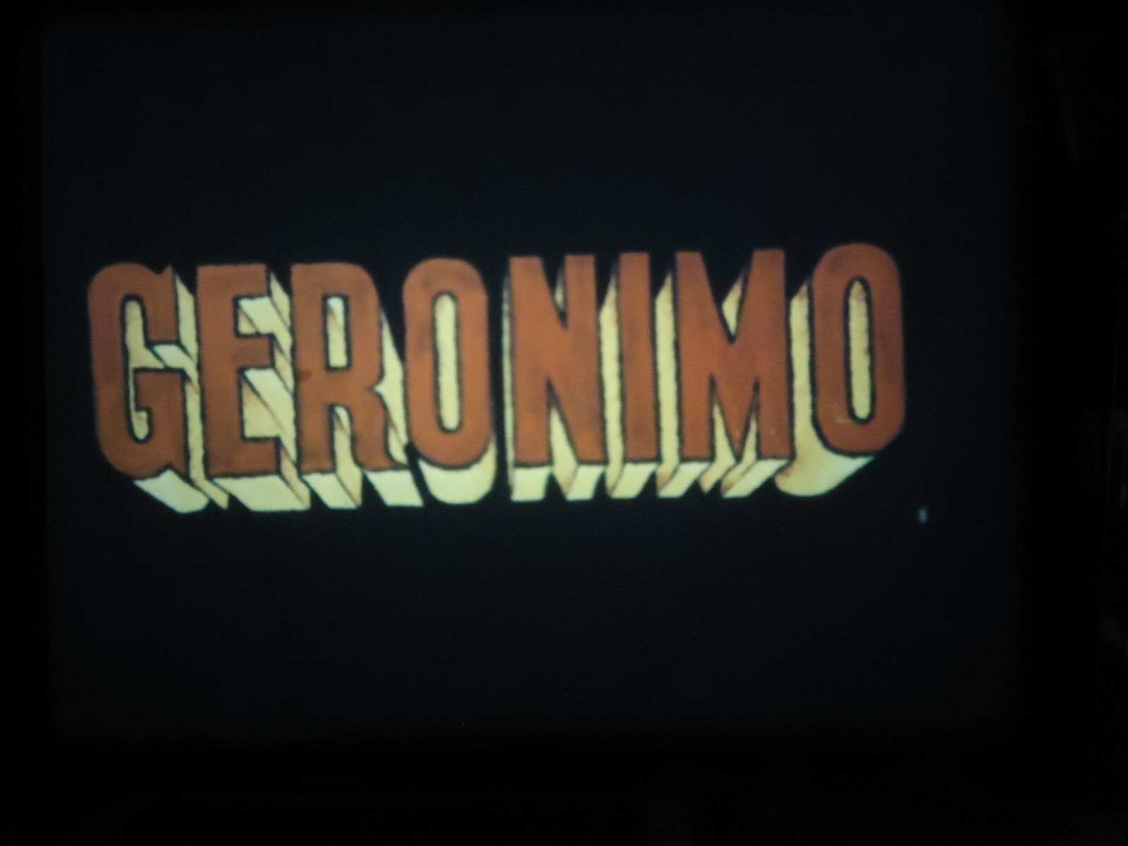 16mm Geronimo Chuck Connors Kamala Devi Adam West  Ross Martin Lpp 1962