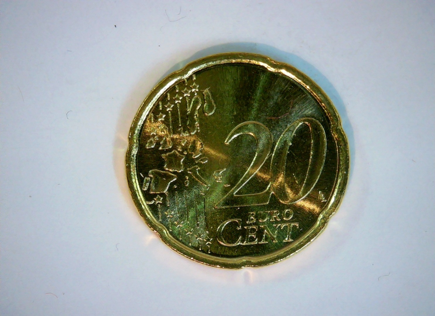 Spain 1999 20 Euro Cent Euro cent coinage (Spain; Miguel de Cervantes) Coin