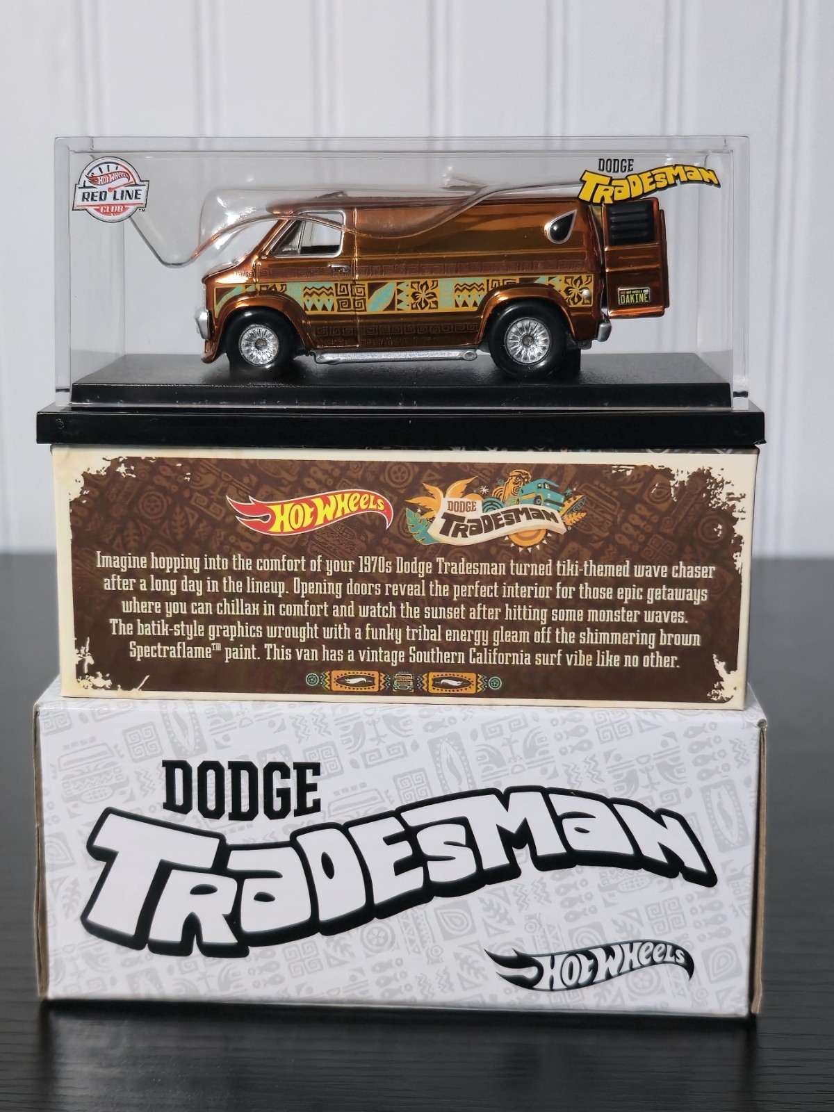 Hot Wheels 2025 RLC Exclusive Dodge Tradesman Van Root Beer JCP23