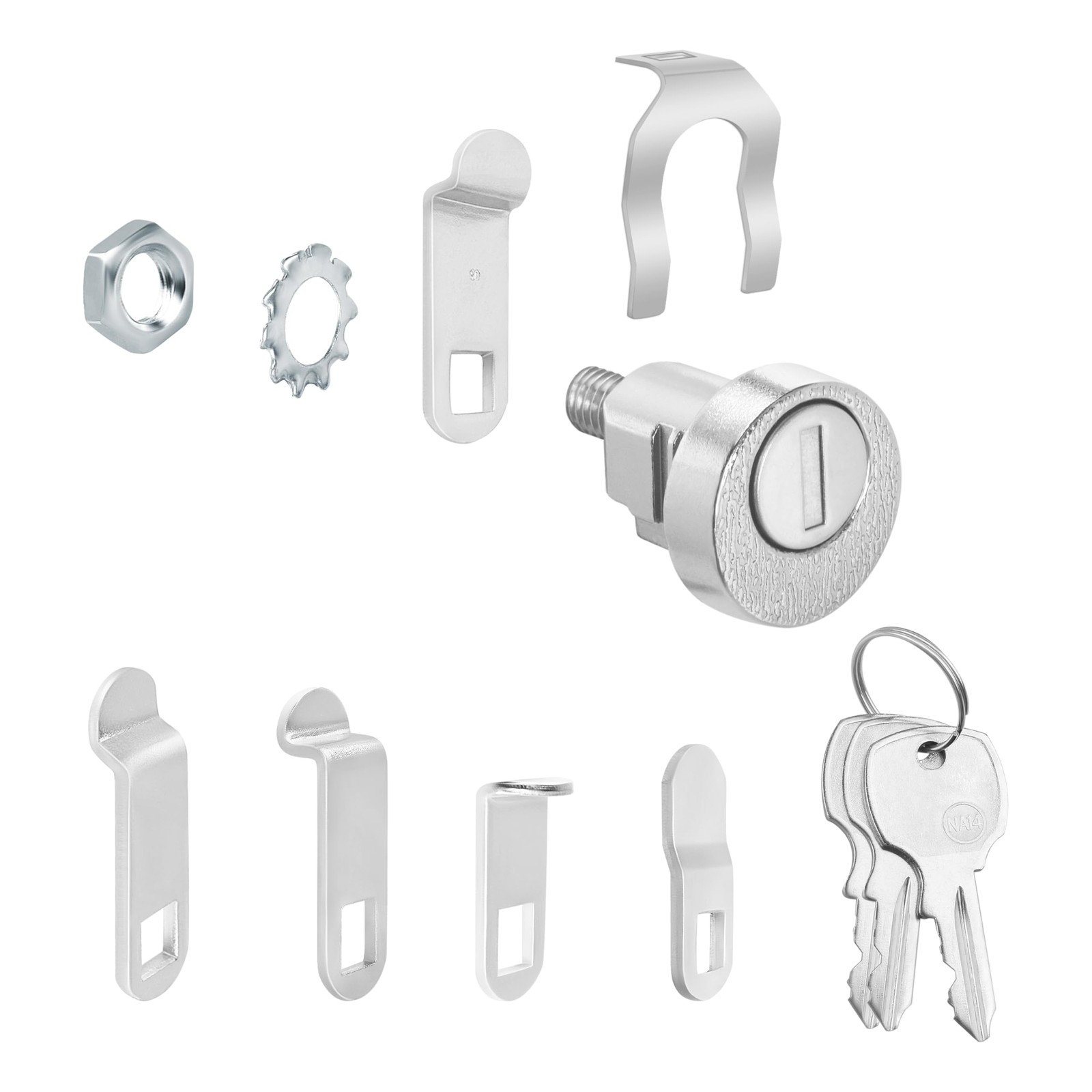 L-1172C National Mailbox Key Lock C9100 with 3 Keys Clockwise