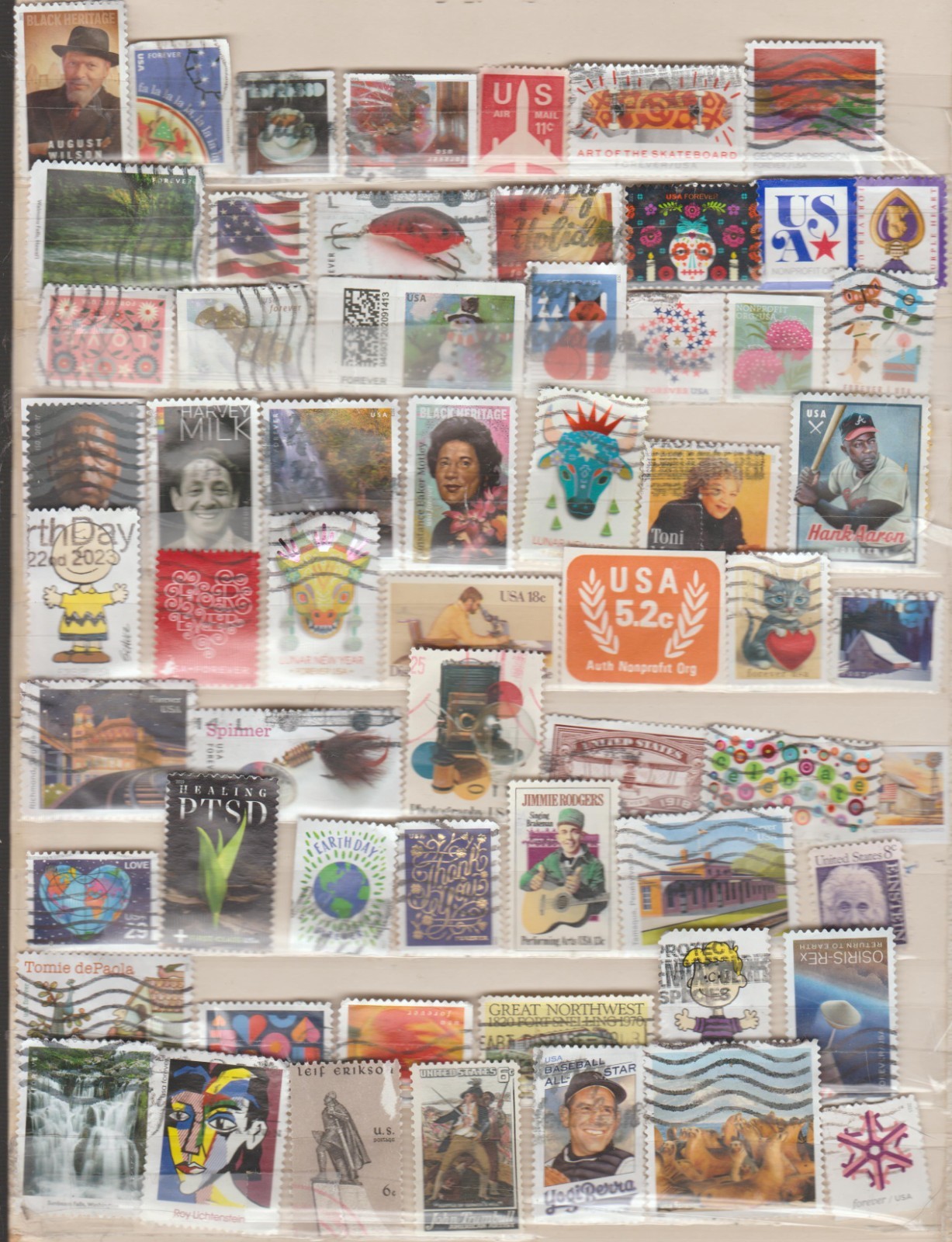 USA 61 stamps postage