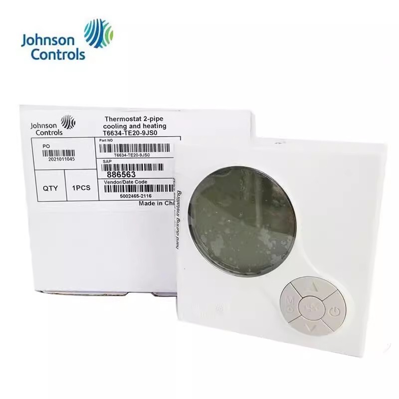 1pcs Johnson T6634-TE20-9JS0 Fan Coil Liquid Crystal Thermostat Panel  #Z