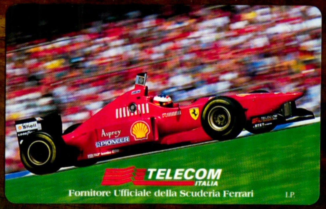 G 569 C&C 2629 New Magnetized Telephone Card Ferrari And Telecom Italia