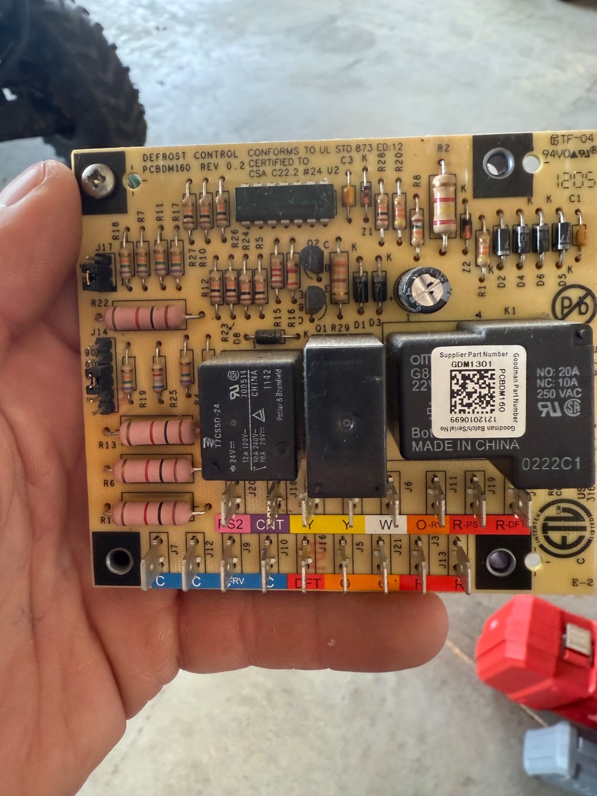 OEM GOODMAN PCBDM160 GDM1301 DEFROST  CONTROL  BOARD