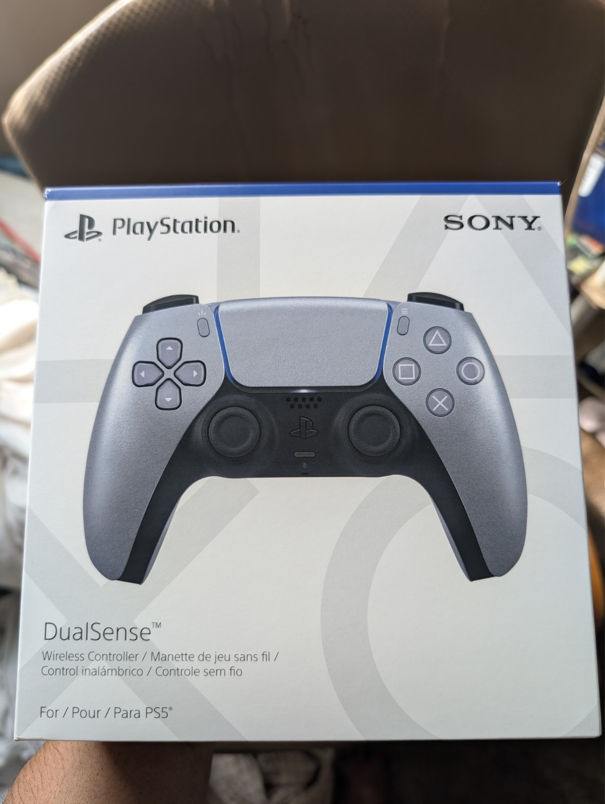 DualSense Wireless Gaming Controller for PS5 Sterling Silver Brand New.