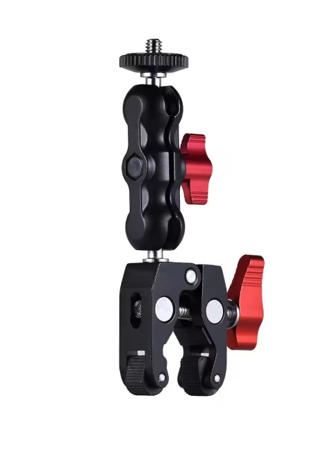 Super Clamp Camera Clamp Mount Monitor 360° Ballhead Magic Arm