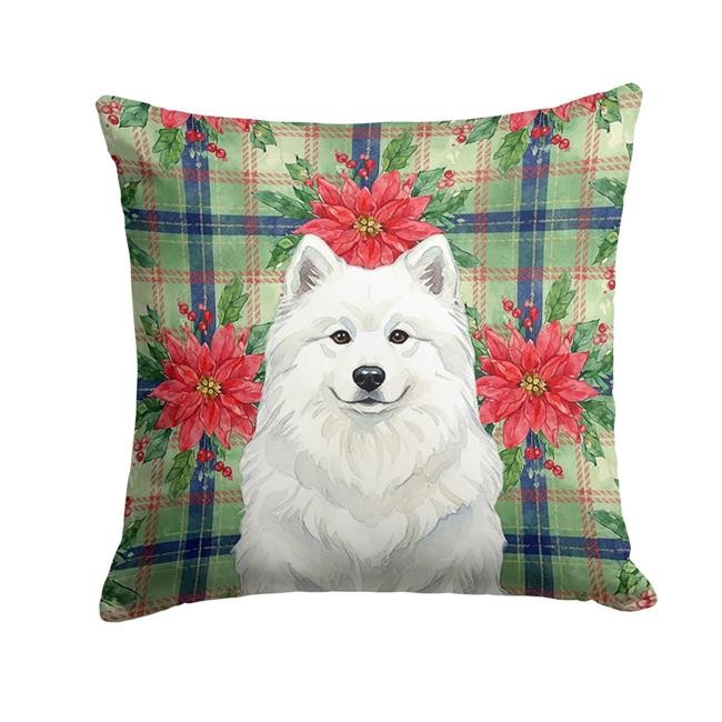 Carolines Treasures WDK8799PW1818 Unisex Adult White Samoyed Christmas Poinse...