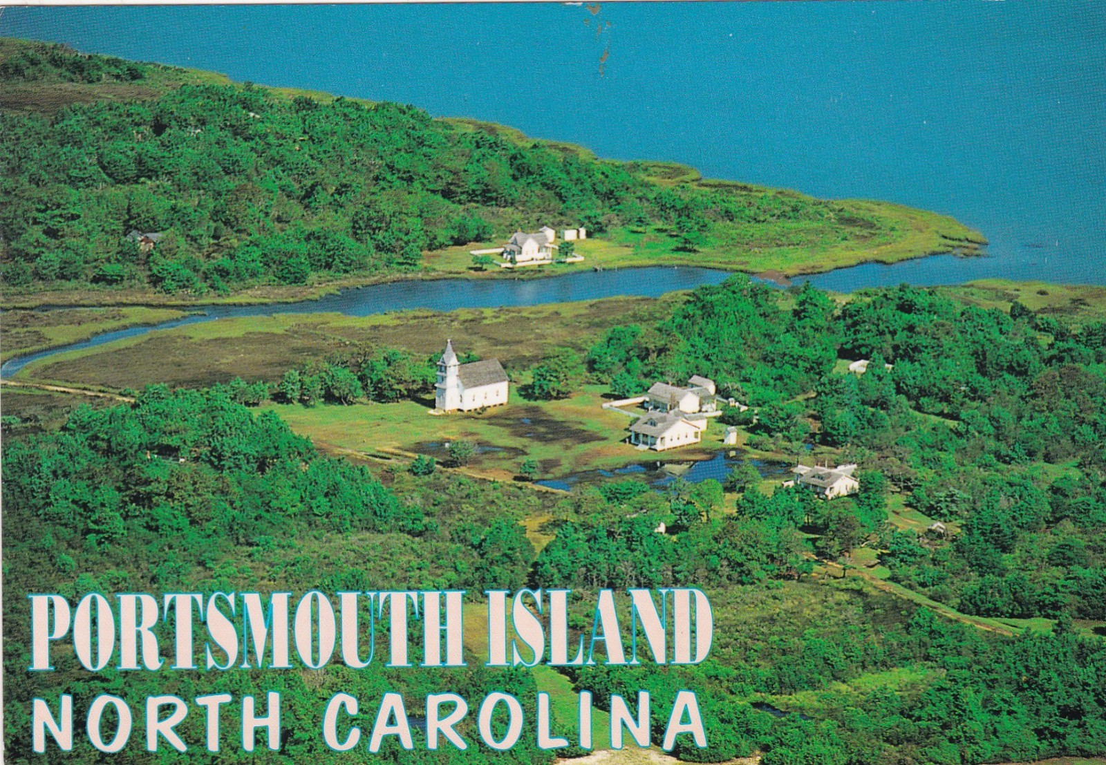 Portsmouth Island North Carolina Postcard 2000's