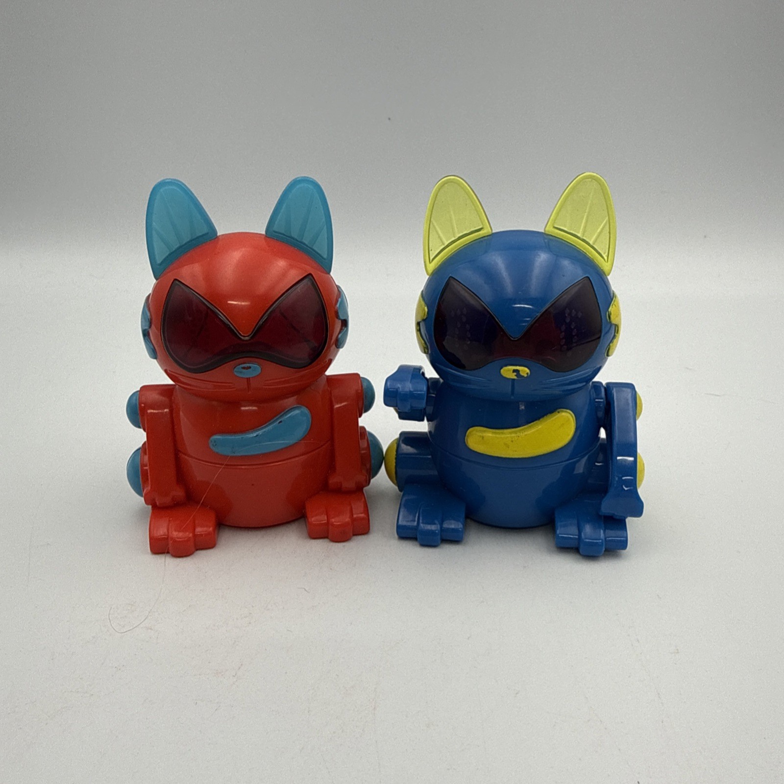 Sega Meow Chi Cat Figure McDonald’s 2000 Vintage 3.5" Tall Fast Food Toy 