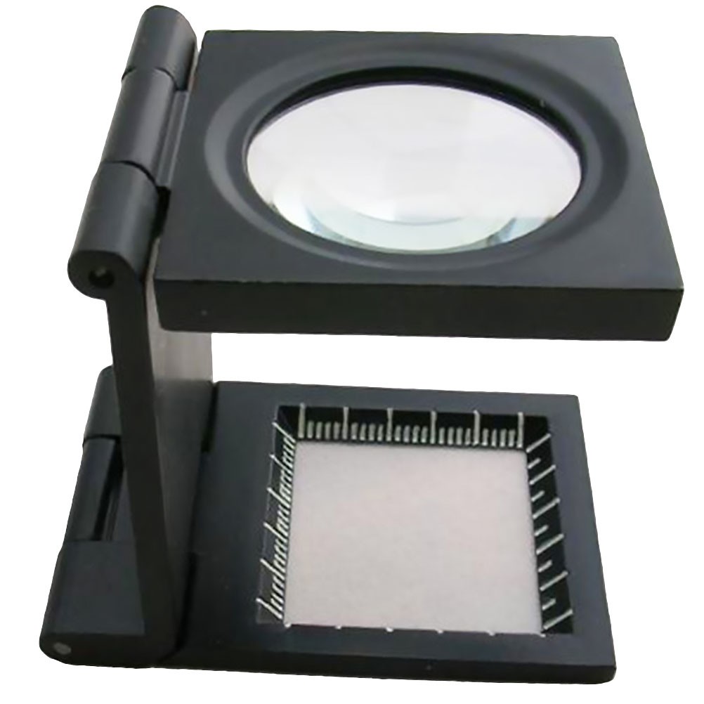  High Definition 10X Magnifying Glass Portable Desktop Enlarger Insects Plants