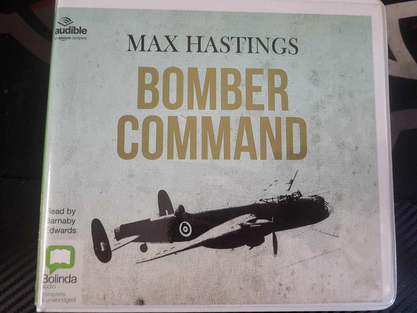 MAX HASTINGS - BOMBER COMMAND - 17 CDS  AUDIOBOOK UNABRIDGED DISC ONLY