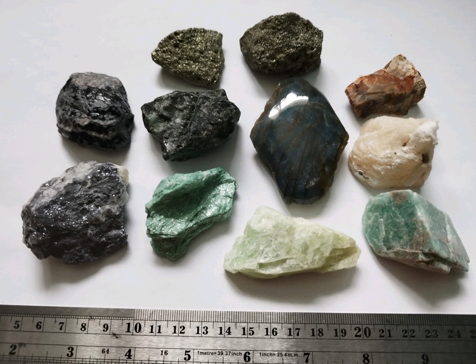 Raw Crystal And Mineral Assortment Bundle #3