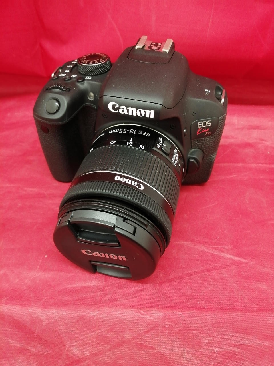 Canon EOS Kiss X9i Digital SLR Camera Kit with 2 Lenses, 24.2MP, APS-C, Used Fro