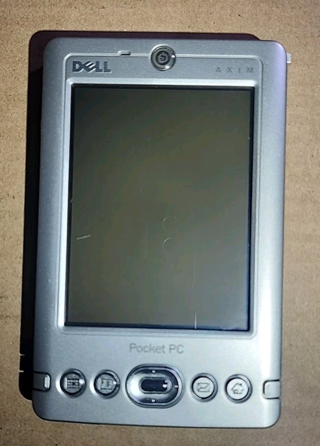 Dell Axim X30 Pocket PC W/ Stylus And Case Untested As Is