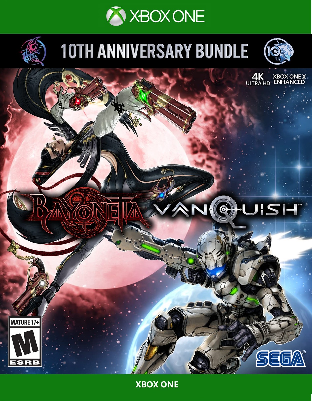 Bayonetta & Vanquish 10th Anniversary Standard Edition for  (Microsoft Xbox One)