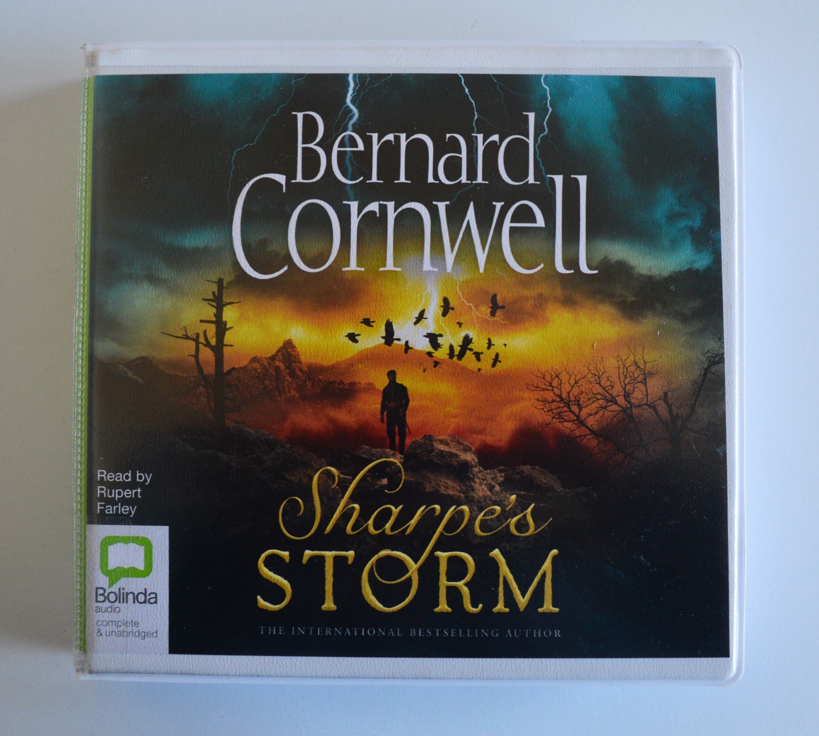 Sharpe's Storm - Bernard Cornwell - Unabridged Audiobook  9CDs