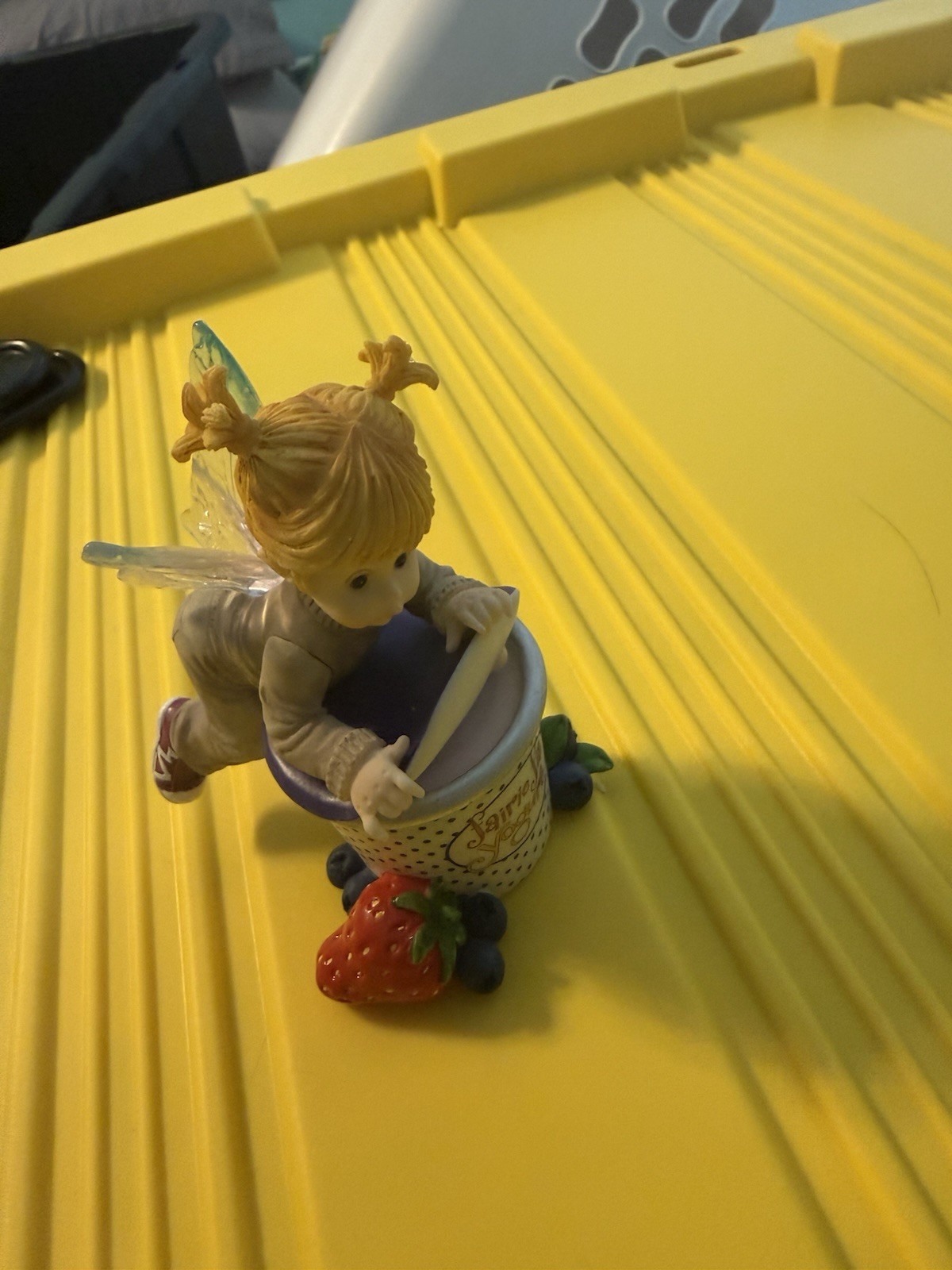 Enesco Yummy Yogurt Fairy Figure Fantasy Collectible