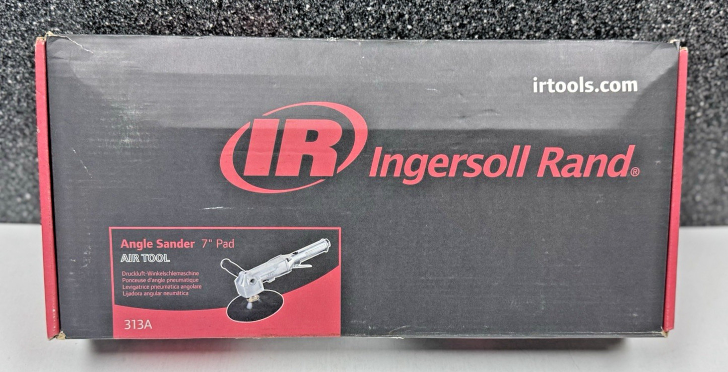 Ingersoll Rand IR Tools 313A Angle Sander With 3M SCOTCH-BRITE 175mm×5-8 inch