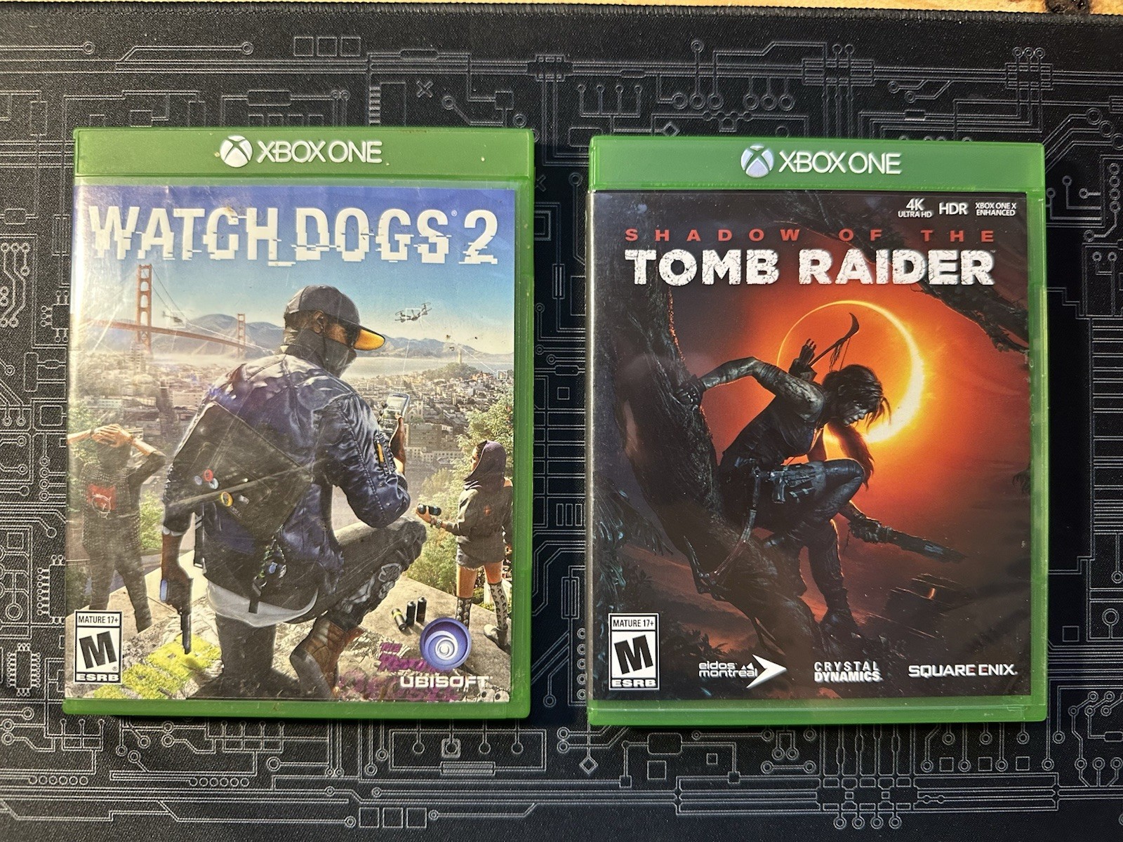 Xbox One BUNDLE: Shadow of The Tomb Raider & Watch Dogs 2!