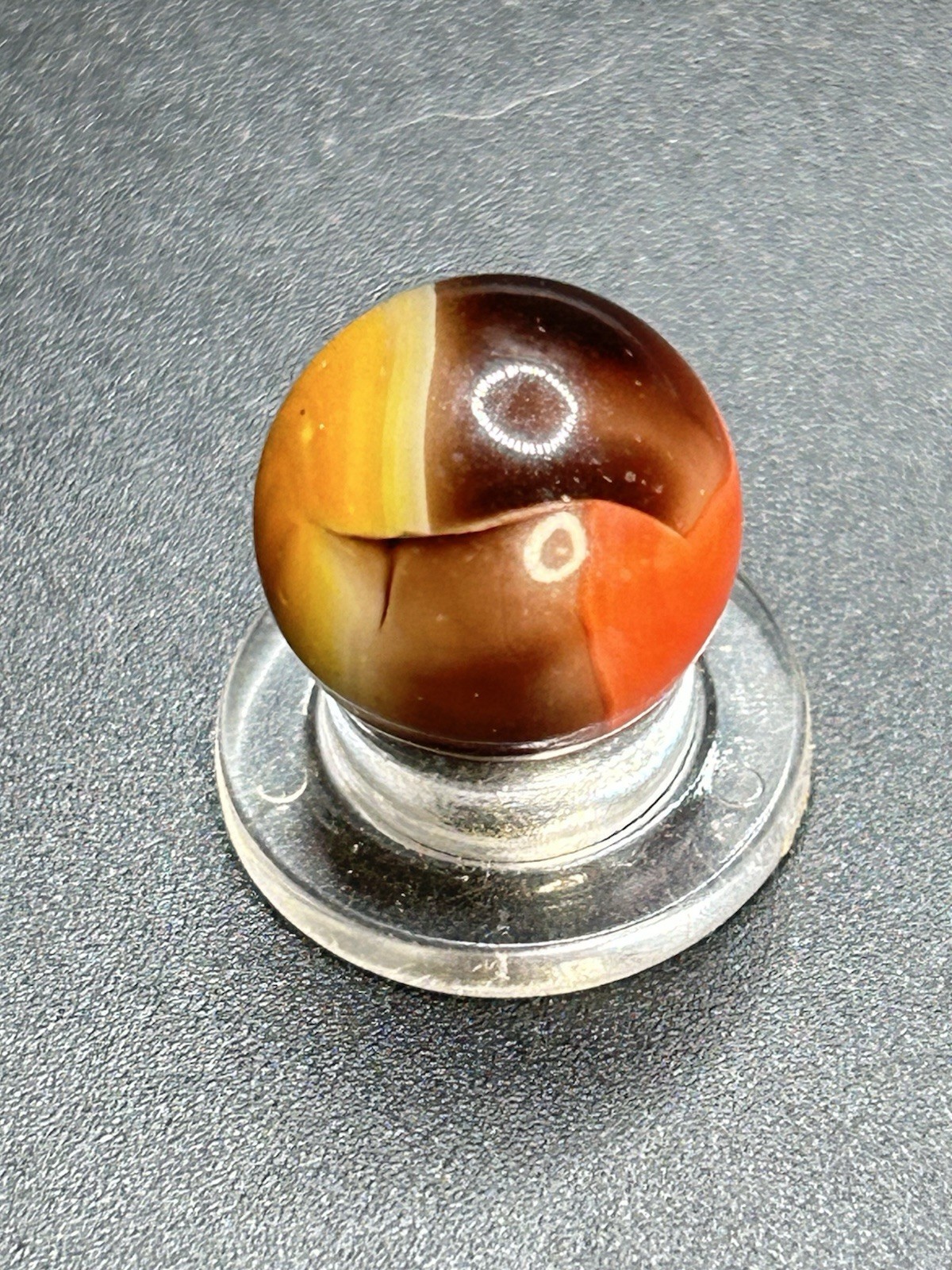 Vintage Vitro Blackie Marble 0.591”