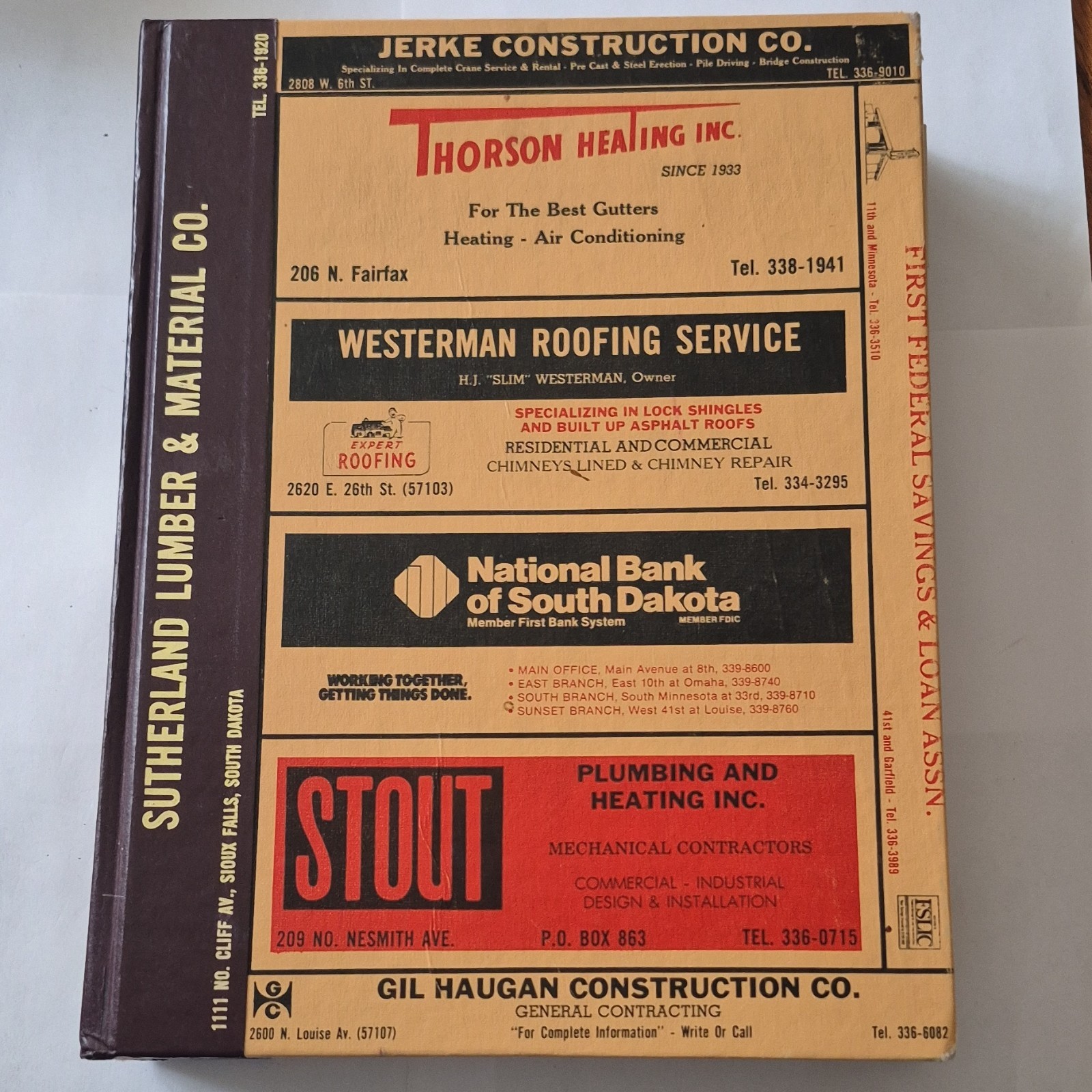 R.L. Polk & Co. Sioux Falls South Dakota City Directory 1981