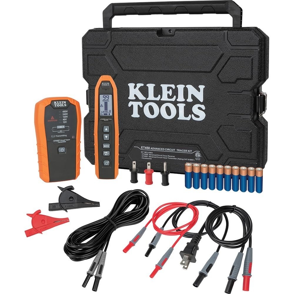  ET450 Advanced Underground Circuit Breaker Finder and Wire Tracer Kit for