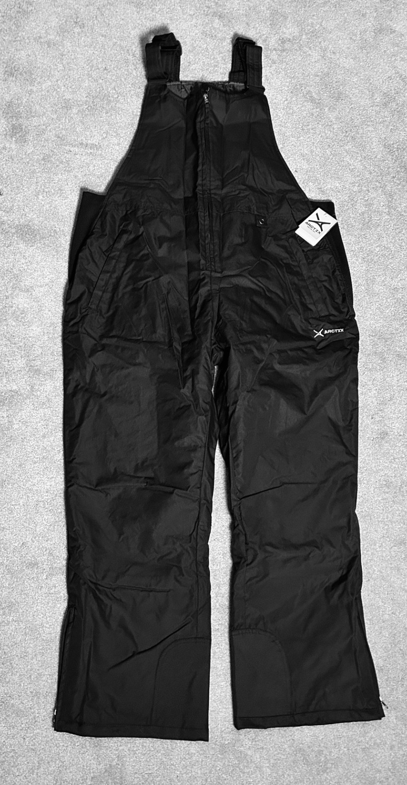 ARCTIX Snow Pants Bibs Women Size 2X Black Waterproof Ski 5000MM Thermalock NEW