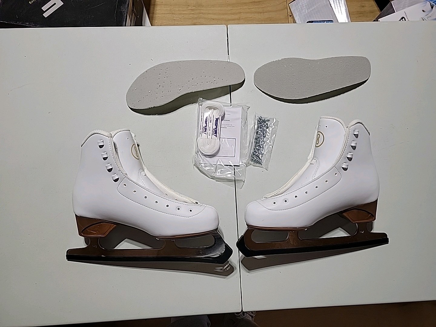 Scott Hamilton Risport The Hamilton Blade MK flight White PPG3250 Size 27.0