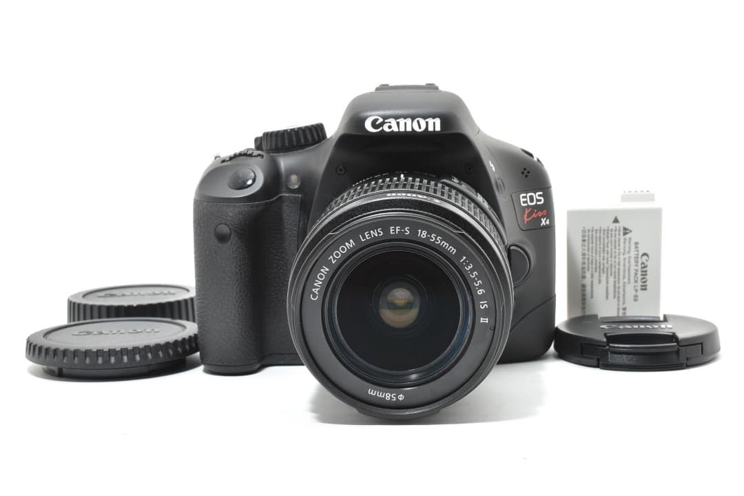 Canon EOS Kiss X4 DSLR Camera with EF-S 18-55mm Lens Excellent Condition